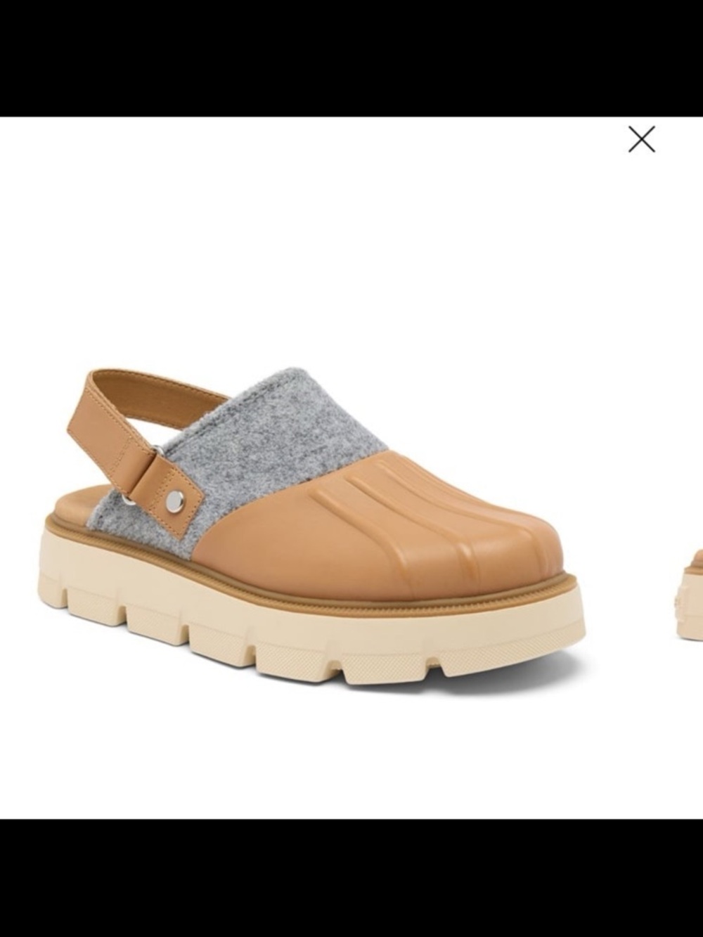 NWB Sorel women’s rein CB slingback clogs size 9.5